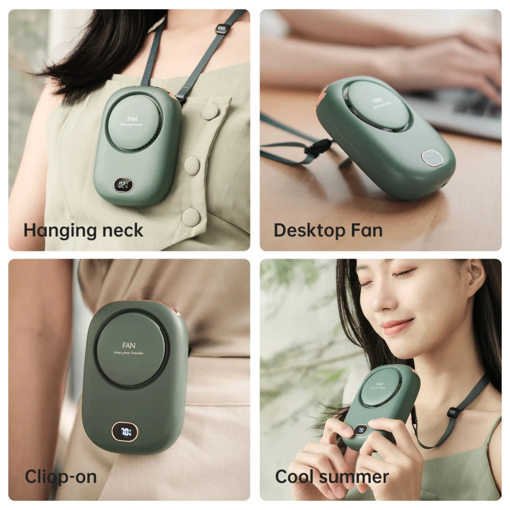 SolFreeze Portable Neck Fan